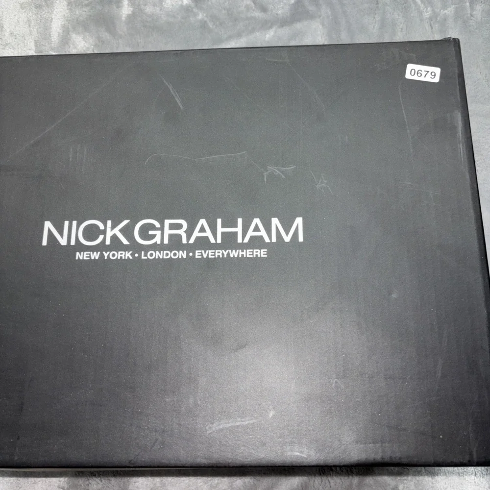 Nick Graham Size 8 Zip/lace Up‎ Barkley Brown Boots